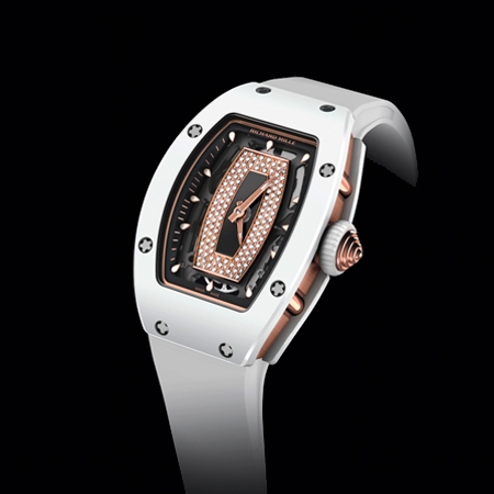Richard Mille RM 007 replica Watch RM 07-01 New Ladies Automatic White - Click Image to Close